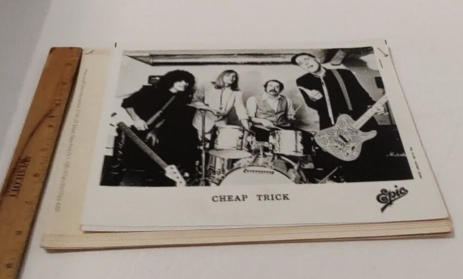 Cheap Trick HUGE Press Release/Photo Package 1977-1980 RARE HTF Comita Petersson