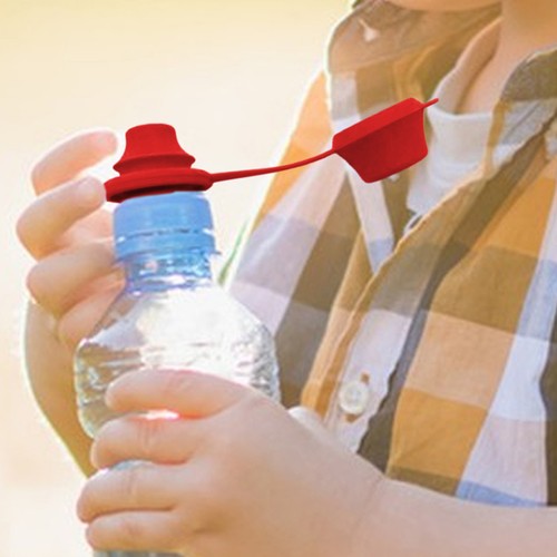 No Spill Silicone Bottle Top Spout Silicone Kid Reusable Bottle Top Spout 3pcs - Picture 7 of 16