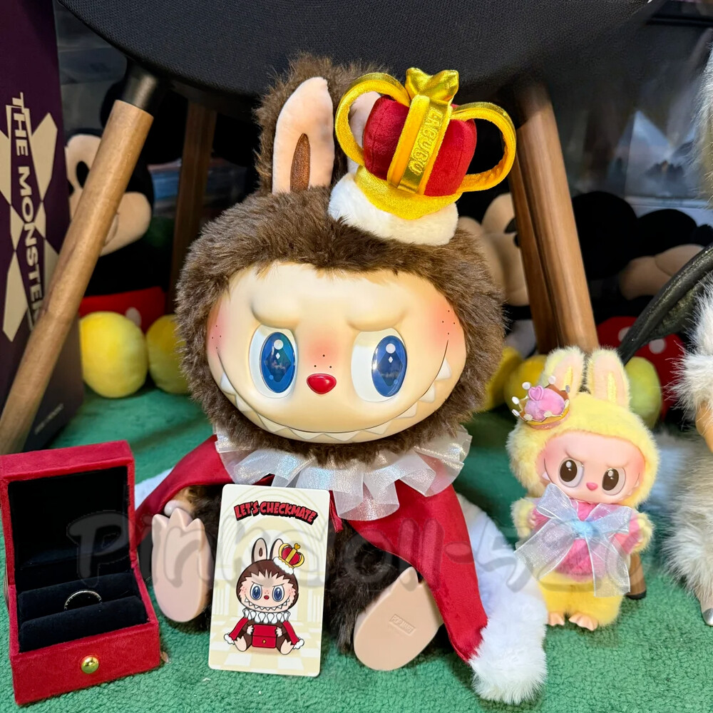 Genuine POP MART Labubu Let's Checkmate Chess Adventure King Genuine POP MART Labubu Let's Checkmate Chess Adventure King