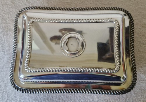ANTIKE MARTIN HALL & Co EPNS DECKEL TUREEN - Bild 2 von 12