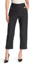 AG Elvie Twill Knit Pants Storm Grey 25 NWT $338