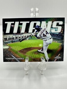 2023 Topps Chrome Titans YORDAN ALVAREZ Refractor Houston Astros #CT-9