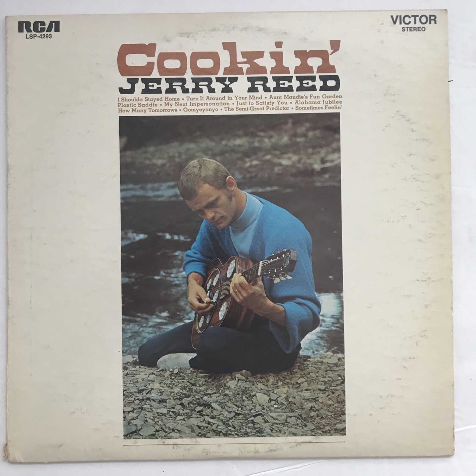 Jerry Reed - Cookin Cooking Vinyl Record LP VG+ Country Classic