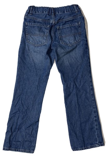 Preowned- The Childrens Place Sandblasted Bootcut Denim Jeans Boys (Size 7) - Picture 6 of 6