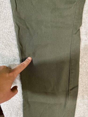 Chadwicks Pants Womens Green Trousers Stretch Elastic Waist Tall Size 12T - Picture 2 of 14