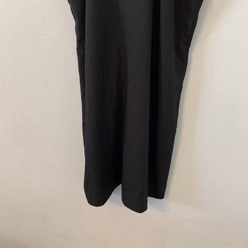 Lulu’s Endlessly Endearing Black Scallop Mini Dress Size S Halter Neck Party - Picture 7 of 9