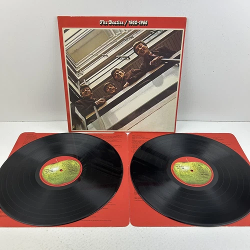 The Beatles 1962-1966 Vinyl Record VG/EX Double LP Album 1973  PCSP 717