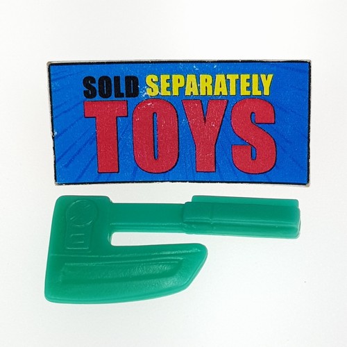 De colección Power Ranger ZEO Ranger IV HACHA acción hacha verde arma accesorio pieza - Imagen 7 de 7