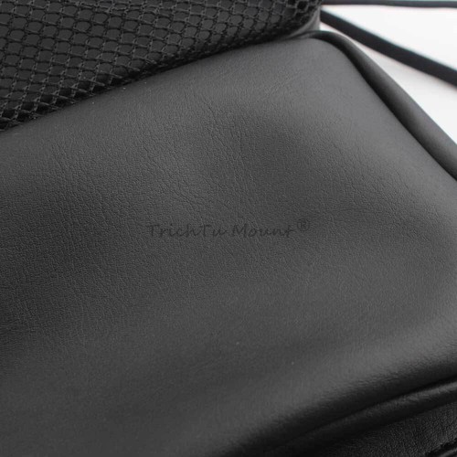 For HARLEY 2009-+ Honda Goldwing GL1800 Motorcycle Rider Backrest Organizer Bag - Picture 8 of 16