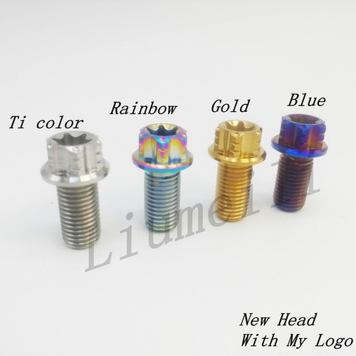 1 pieza Ti titanio Torx brida de cabeza perno M6 M8 M10 15 20 25 30 35 40 45 50 55 60 mm - Imagen 26 de 35