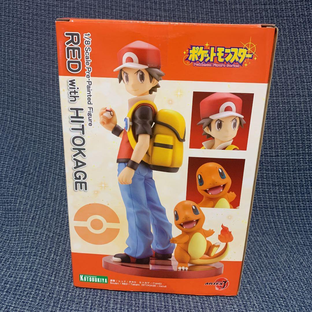 Pokemon Trainer Red with Charmander Kotobukiya ARTFXJ Figure Review