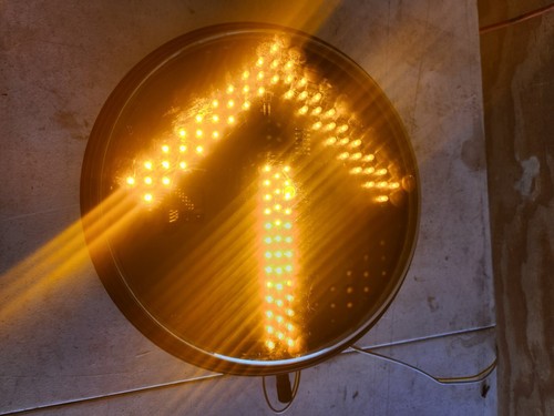 **NEU*12" LEOTEK YELLOW ARROW*LED AMPEL**MFG NO: T12YA-LX6-NYS - Bild 1 von 4