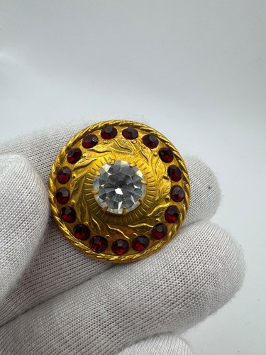 Spilla vintage epoca sovietica epoca URSS spilla da collezione gioielli spedizione gratuita - Foto 2 di 8