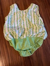 vintage Sears 60s/ 70s 12 mo romper green. Sizing says 24months, but Looks 12