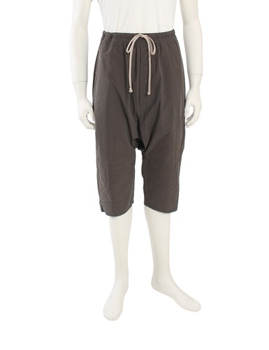Rick Owens Cotton Easy Harem pants cropped gray