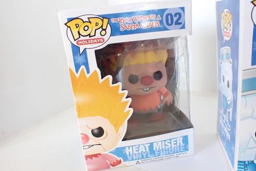 Funko Pop El Año Sin Papá Noel Snow Miser & Heat Miser Set Nuevo - Imagen 7 de 7