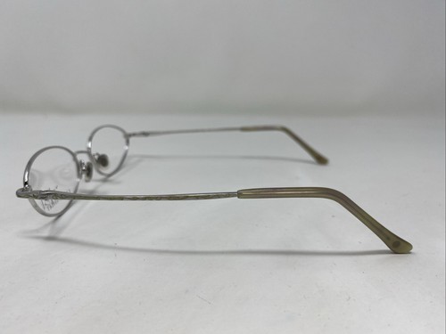 Laura Ashley Neve Silver Clover 51-16-135 Metal Full Rim Eyeglasses Frame H628 - Picture 5 of 8