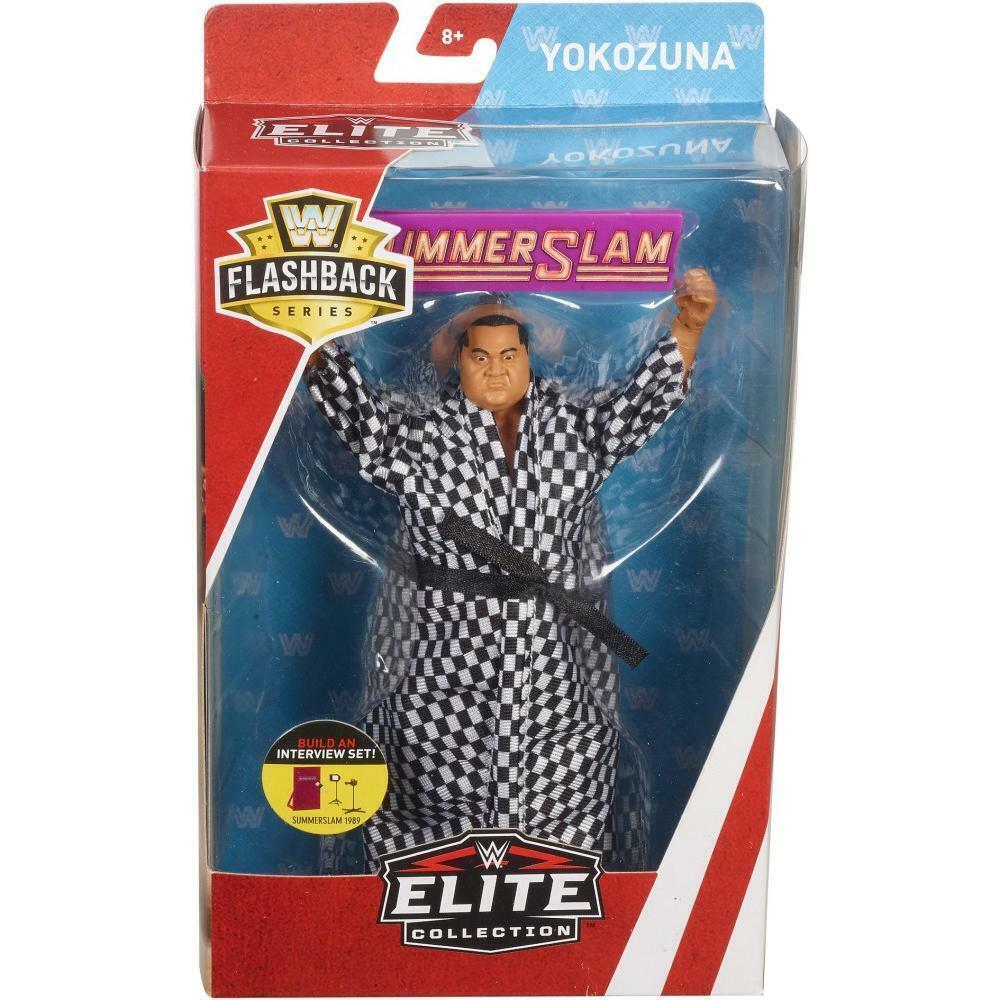 WWE ELITE YOKOZUNA FIGURE WWF FLASHBACK SERIES 89 SUMMERSLAM