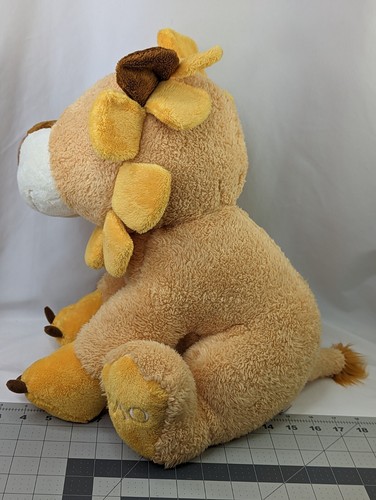Juguete de peluche FAO León amarillo tostado 20 pulgadas 2011 - Imagen 4 de 10