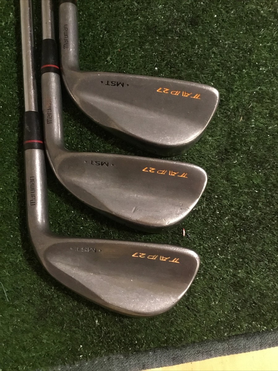 Maruman Tap 27 MST Irons Set 6-9 & AW TR-BL Steady Flex Maruman Tap 27 MST Irons Set 6-9 & AW TR-BL Steady Flex
