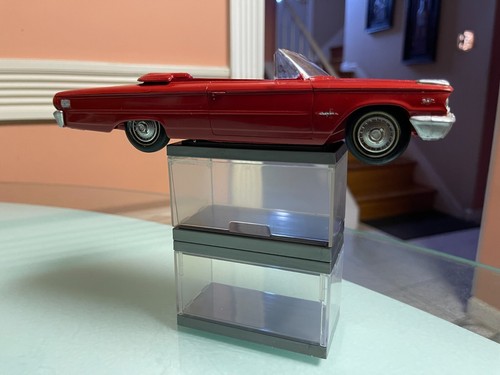 1-BIG RED-GAL! AMT PROMO 63 FORD GALAXIE CONV resto needed, no case, NO BOX - Picture 11 of 20