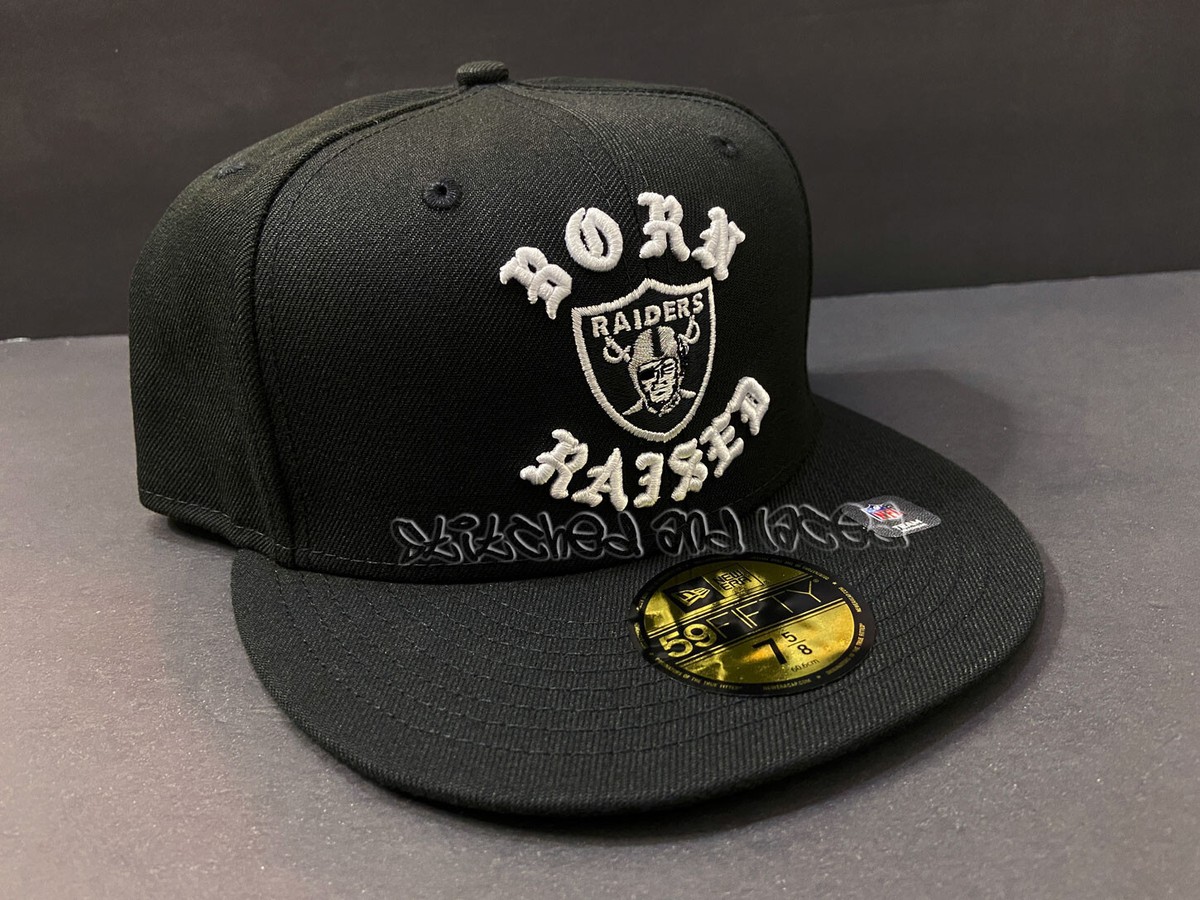 BORN X RAISED EXCLUSIVE LAS VEGAS RAIDERS FITTED HAT ROCKER BORN X RAISED EXCLUSIVE LAS VEGAS RAIDERS FITTED HAT ROCKER