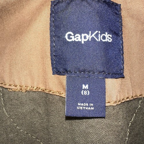 Gap Kids Jacket M(8) Brown Removable Fur Collar, Trendy - Picture 6 of 13