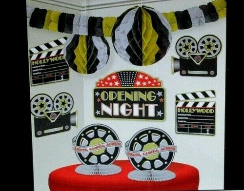 Room Decor Kit Film Movie Photography Camera Hollywood Graduation Party Birthday - Picture 8 of 9