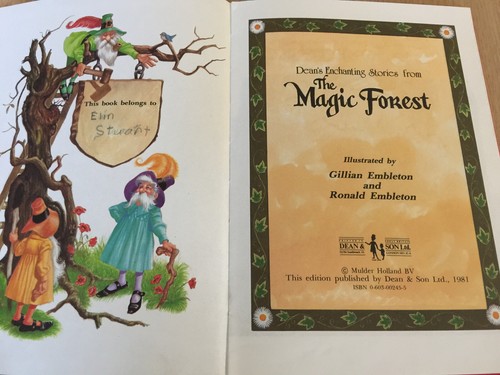 4 x DEAN'S ENCHANTING STORIES - From Magic Forest, Lake, Mountain & Castle - HC - Picture 3 of 24