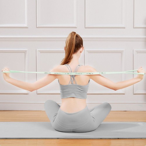 Resistance Bands 8-character Puller Fitness Pull Belt Portable Fitness Pull Belt - Picture 8 of 20
