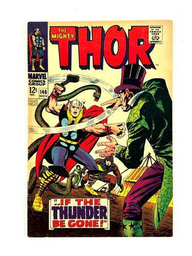 Thor #146 (1967) Vintage Comic Origin of Inhumans Jack Kirby Stan Lee - Bild 1 von 16