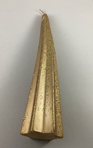 Vintage Candle Gems By Windsor 1964 Gold Christmas Tree Candle in Original Box - Picture 7 of 11