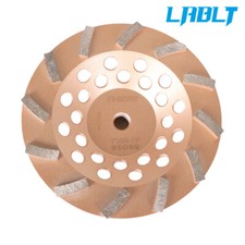 LABLT Grinding Wheel 7" Diameter 12 Turbo 5/8"-11" Arbor For Concrete &Masonry