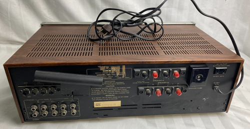 Vintage Onkyo Servo Locked Stereo FM/AM Audio Receiver TX-1500 MK II - Picture 6 of 9