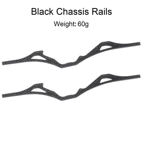 New! Carbon Fiber LCG Chassis Kit w/ Gearbox Cab body for 1/10 RC Crawler Builds - Picture 32 of 50