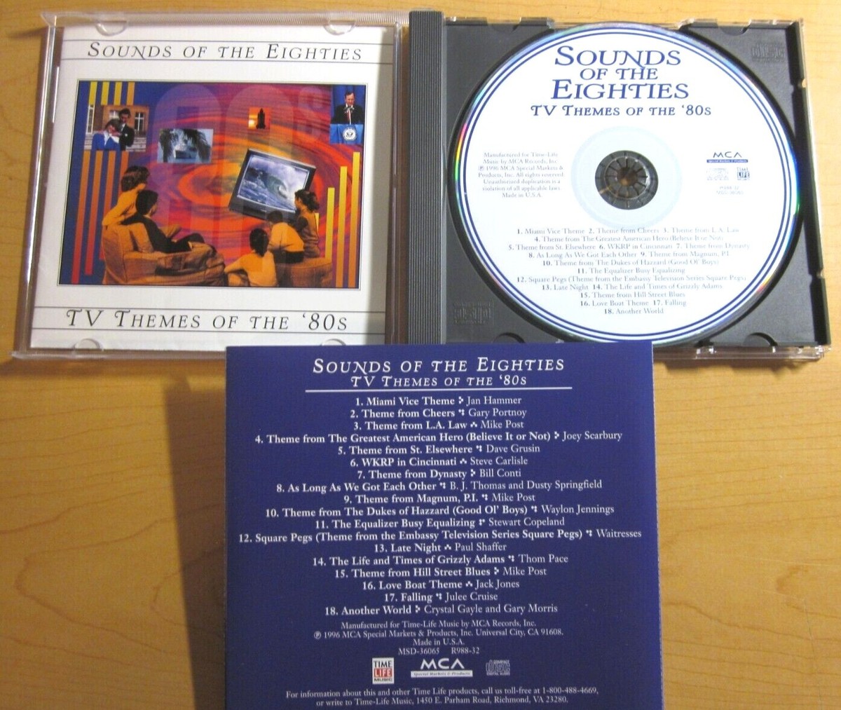 TIME LIFE SOUNDS Of The Eighties 80s - Pick your CD