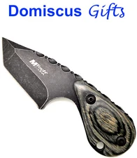 5" NEW! MTech HUNTING Knife DAGGER Stainless Steel SKINNING Knives Survival Wood