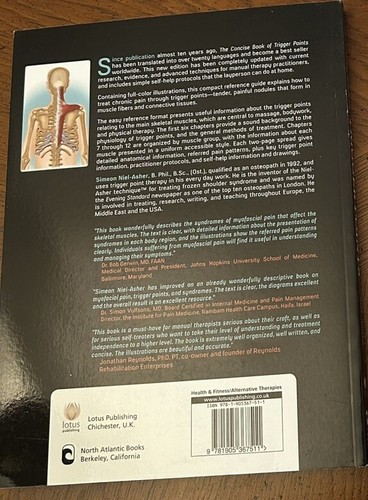 The concise Book Of Trigger Points - A Professional And Self Help Manual 3rd Ed - Bild 2 von 3