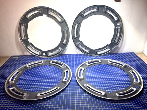 New old stock 13" Radzierblenden Verzierungen passend für Ford Road Wheels