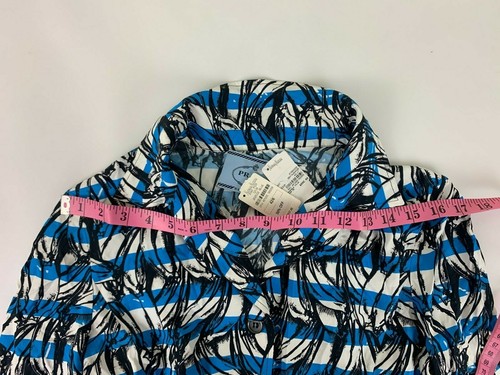 New PRADA Banana-print striped shirtdressSize 42/6 - Picture 7 of 12