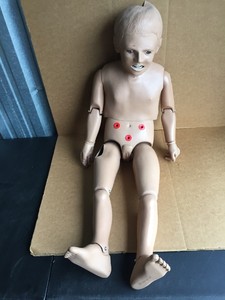 Gaumard-Full-Body-Child-Manikin-Ostomy-Tracheotomy-Simulator-Nursing-Trainer