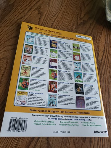Thinking Skills for Tests: Early Learning Workbook Robin MacFarlane, Ph.D. New - 第 3/5 張圖片