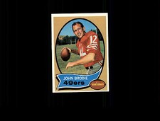 1970 Topps 130 John Brodie EX #D490503