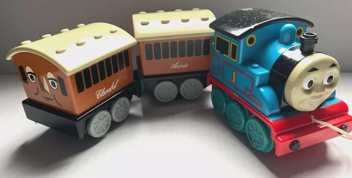Thomas the Tank Engine Train Pull Along Toy Annie and Clarabel