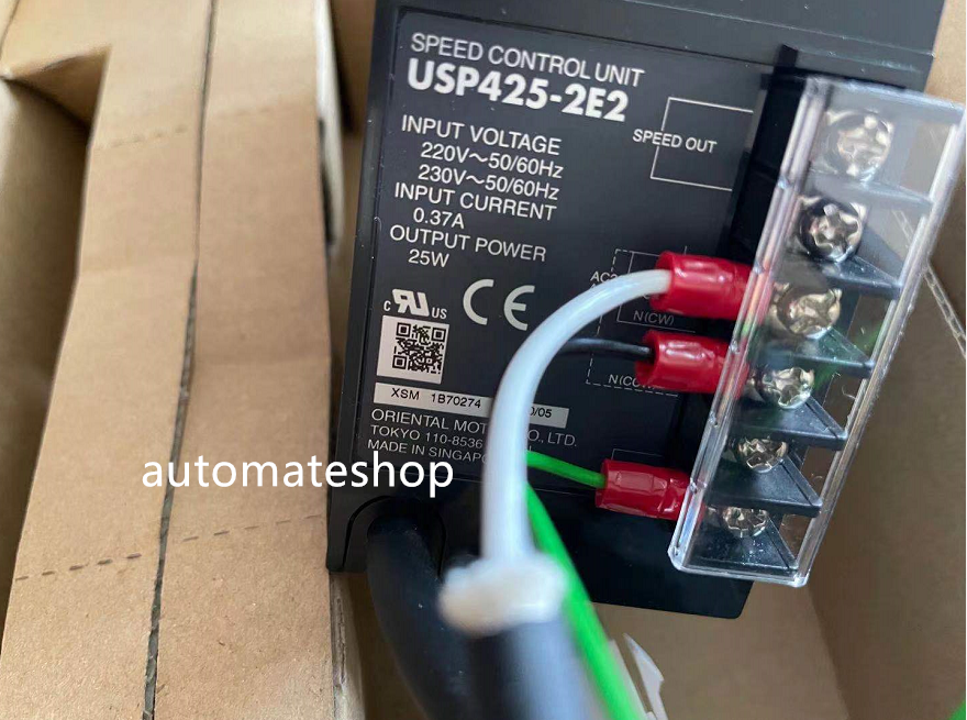 Oriental Motor Speed Control 25 Watt 220 VAC Model Usp4252e2 for