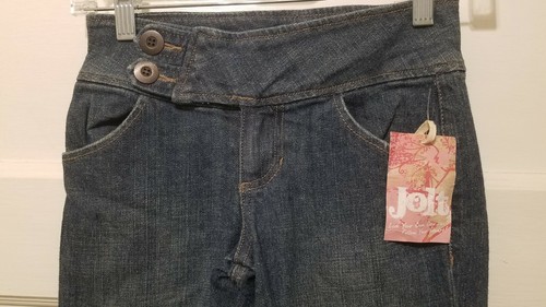Nwts Jolt Jeans Girl's Size 10 Flare Stretch Medium Wash Jeans - Picture 2 of 6