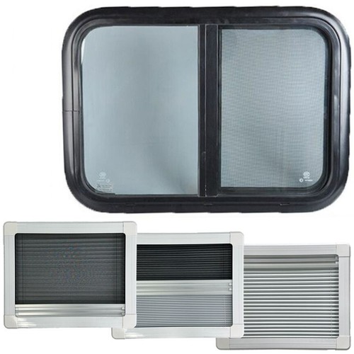 Shield Autocare© 800x450mm Sliding Camper Window for Van / Horsebox Conversion - Picture 1 of 10