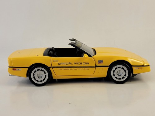 Franklin Mint 1986 Corvette "INDY 500" Mid America Designs Inc. LE 1:24 RARE! - Picture 12 of 24