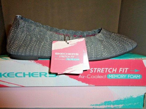 Size 7 Womens Skechers Cleo Missus Women's Slip on Flats Gray NIB* New! 44871 - Bild 5 von 6