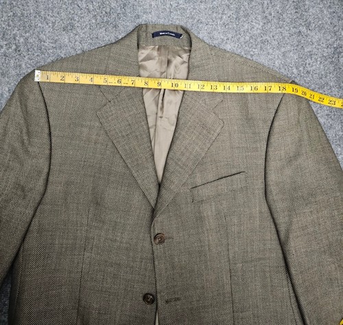 Dillard's Lauren Ralph Lauren Size 40R Wool Sport Jacket Blazer-Men's Brown - Picture 12 of 15